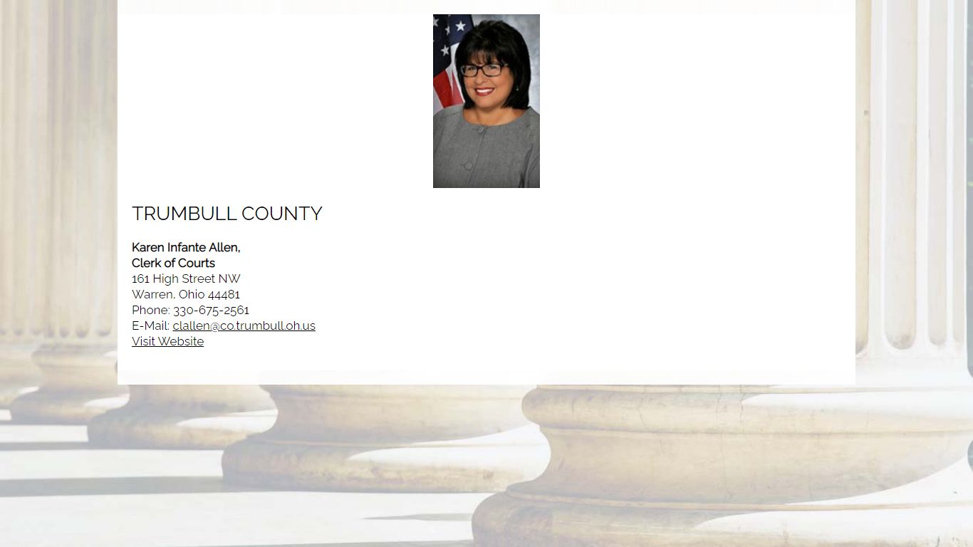 Trumbull County - Ohio Clerk of Courts Association